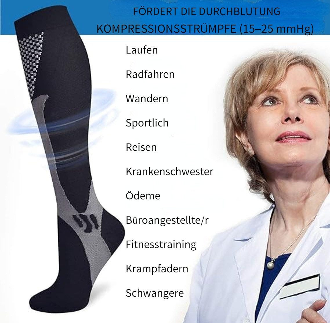 Kinver™ Hochleistungs-Kompressionsstrümpfe