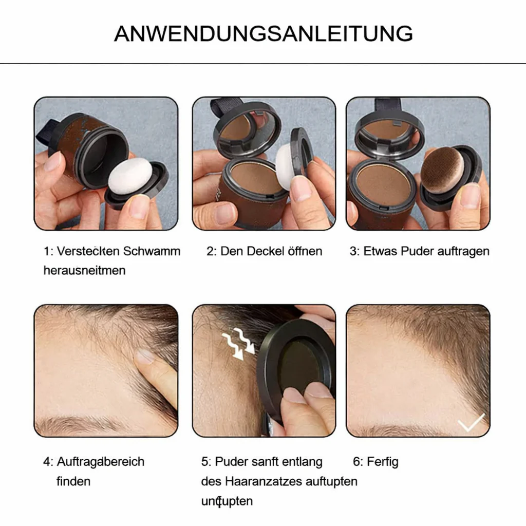 Premium Ansatzpuder von Kinver®  Wasserfeste  Qualität